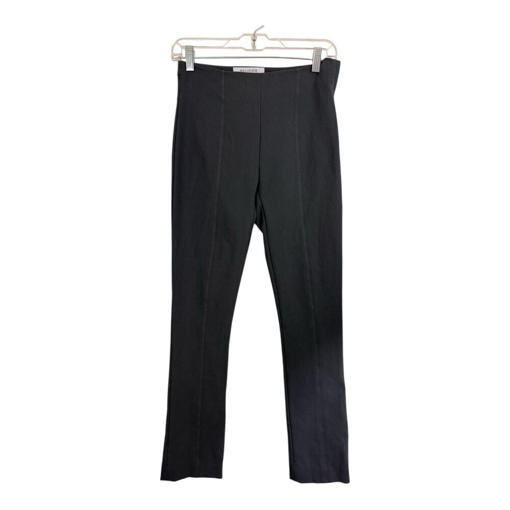 MM Lafleur Skinny Ankle Pant Sz 2 (XS) Gray Cotton Blend Stretch Work Wear